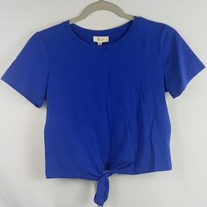 Womens love j size medium crop top